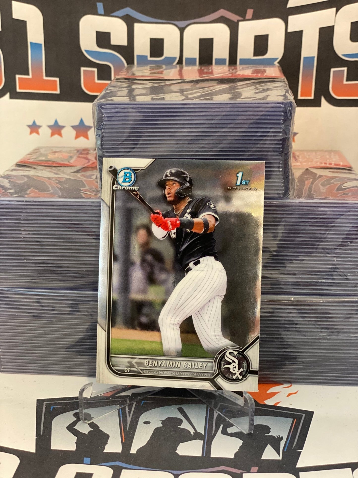 2022 Bowman Chrome Prospects (1st Bowman) Benyamin Bailey #BCP-8