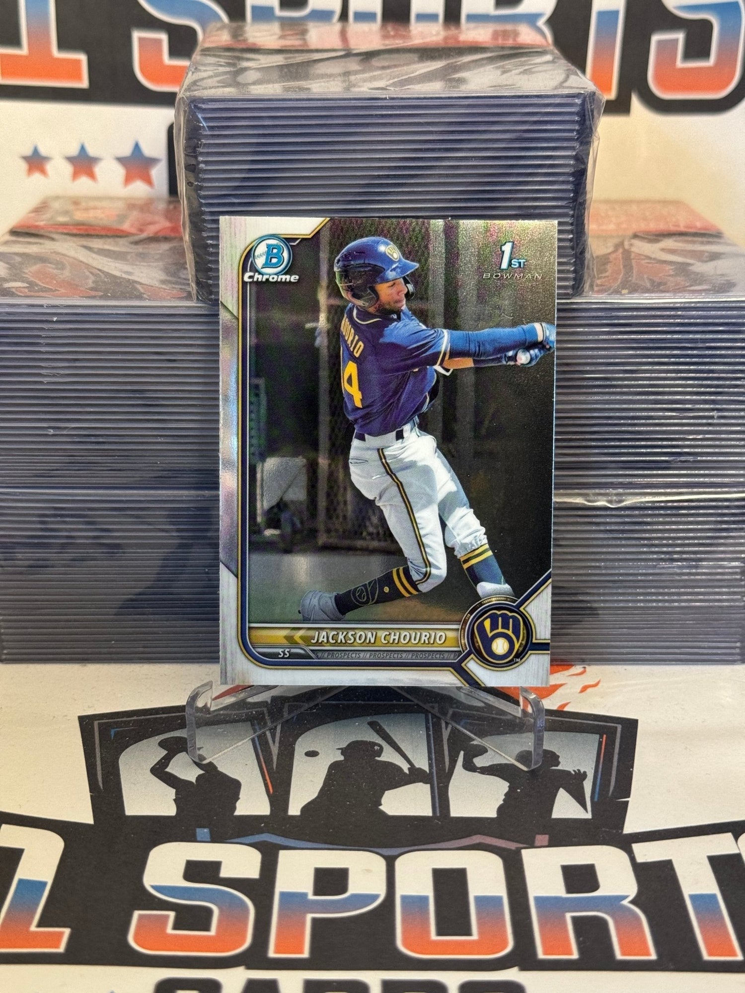 2022 Bowman Chrome Prospects (1st Bowman) Jackson Chourio #BCP-29