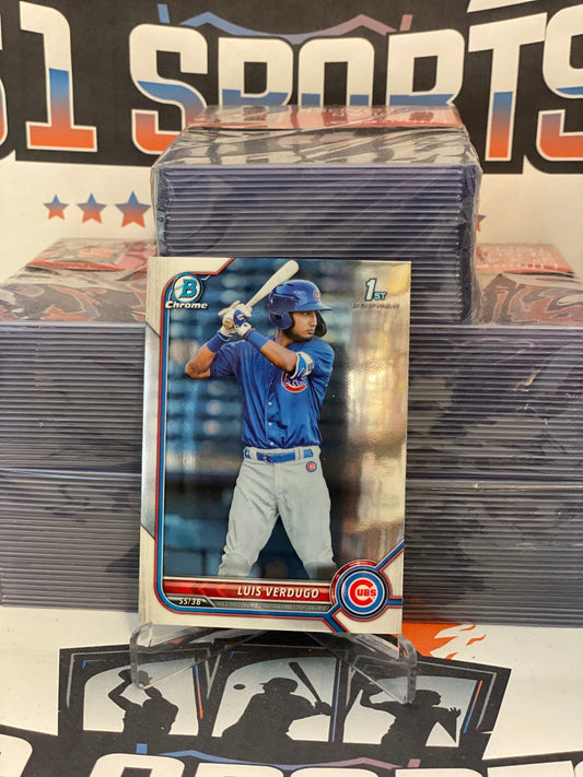 2022 Bowman Chrome Prospects (1st Bowman) Luis Verdugo #BCP-147