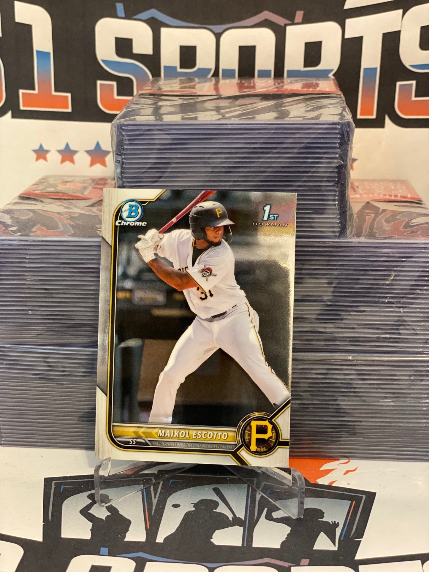 2022 Bowman Chrome Prospects (1st Bowman) Maikol Escotto #BCP-52