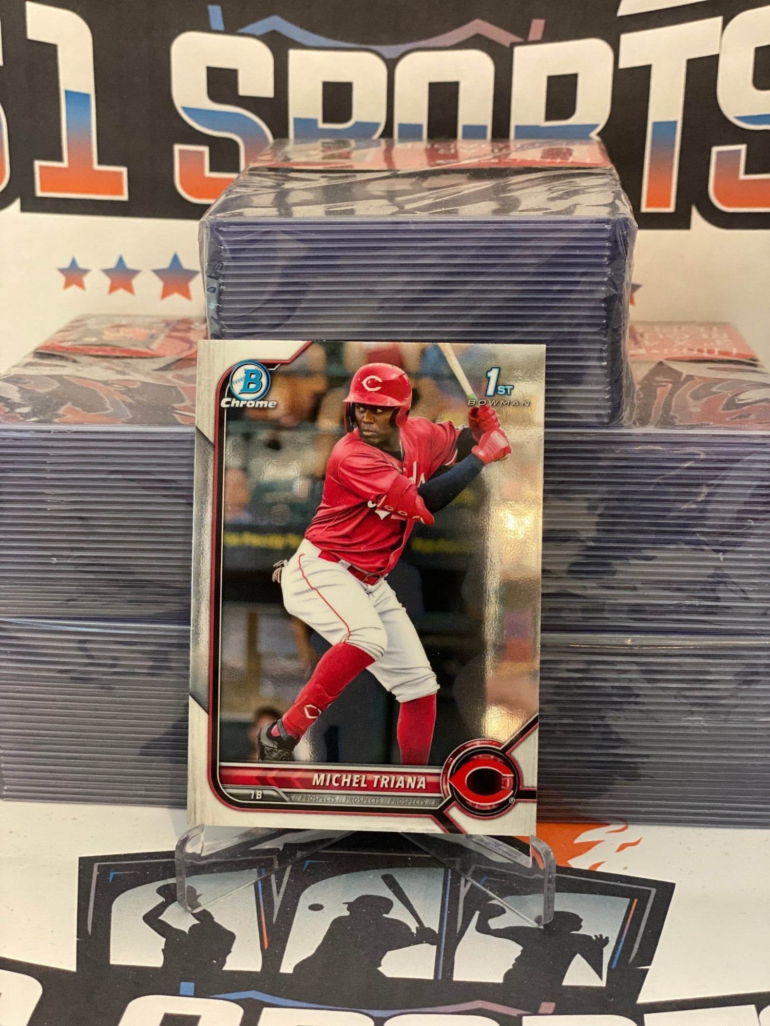 2022 Bowman Chrome Prospects (1st Bowman) Michael Triana #BCP-75