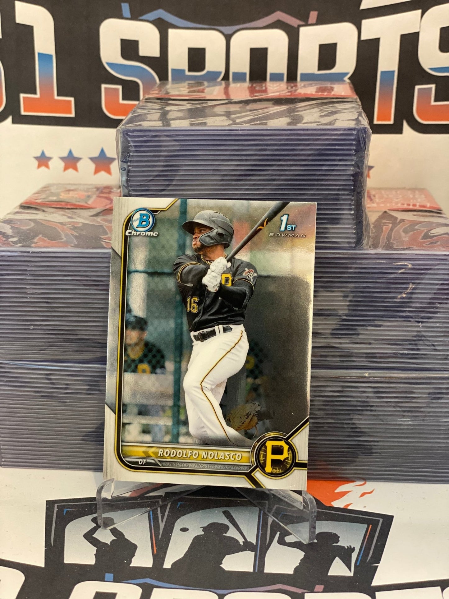 2022 Bowman Chrome Prospects (1st Bowman) Rodolfo Nolasco #BCP-69