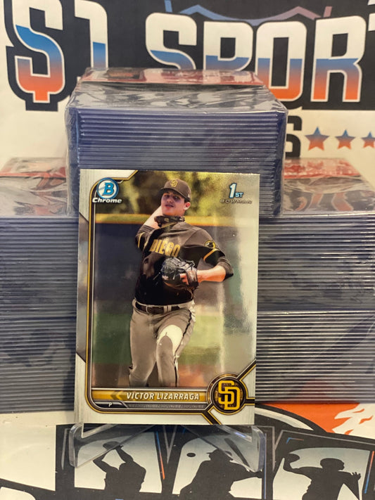 2022 Bowman Chrome Prospects (1st Bowman) Victor Lizarraga #BCP-127