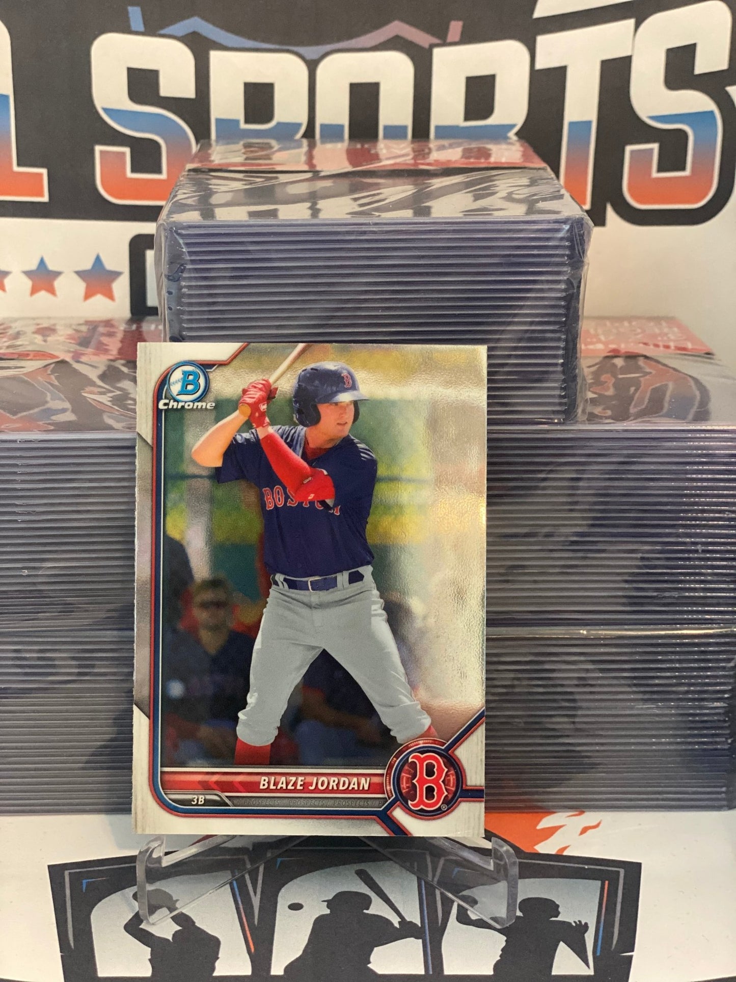 2022 Bowman Chrome Prospects Blaze Jordan #BCP-58