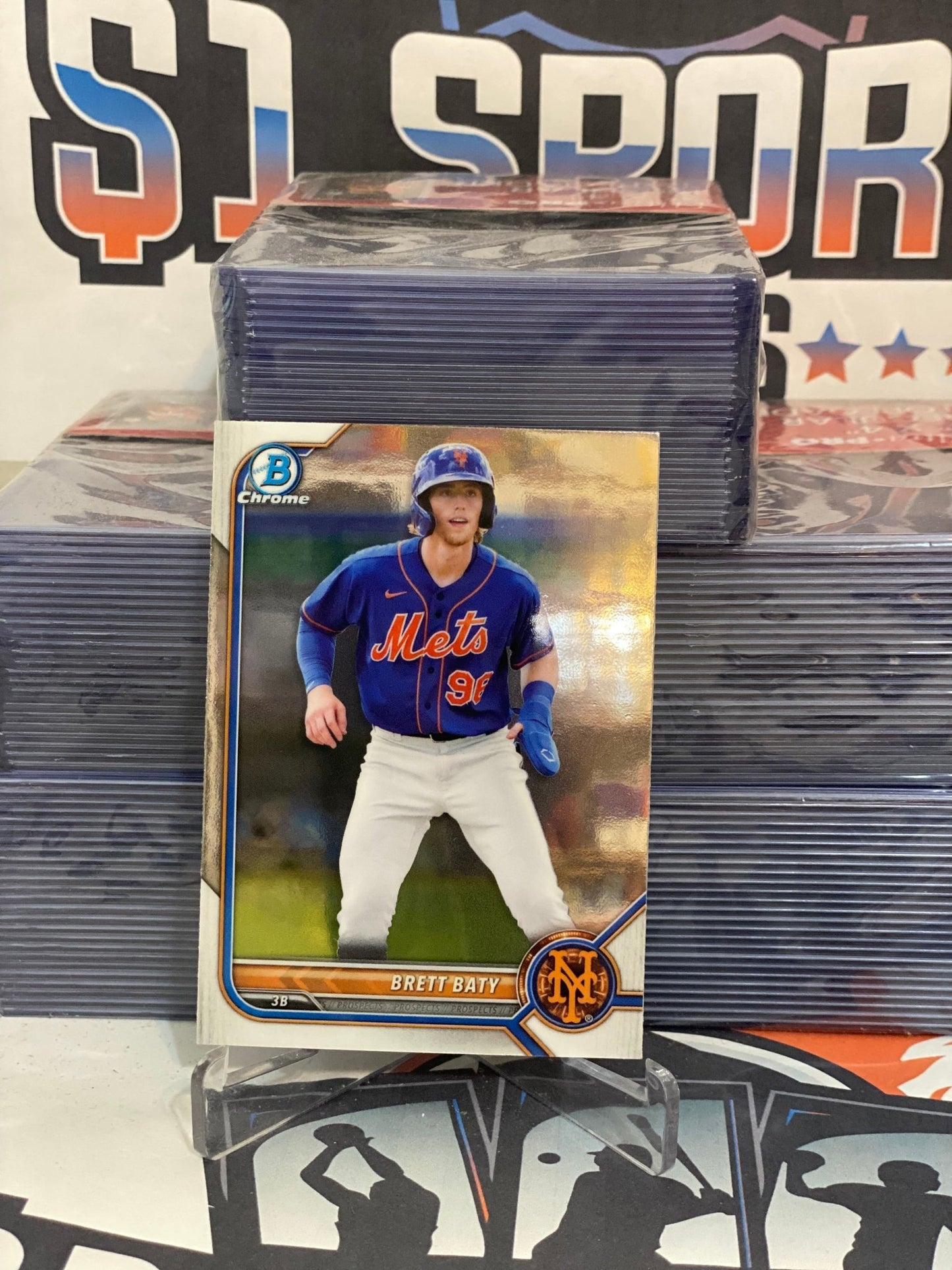 2022 Bowman Chrome Prospects Brett Baty #BCP-5