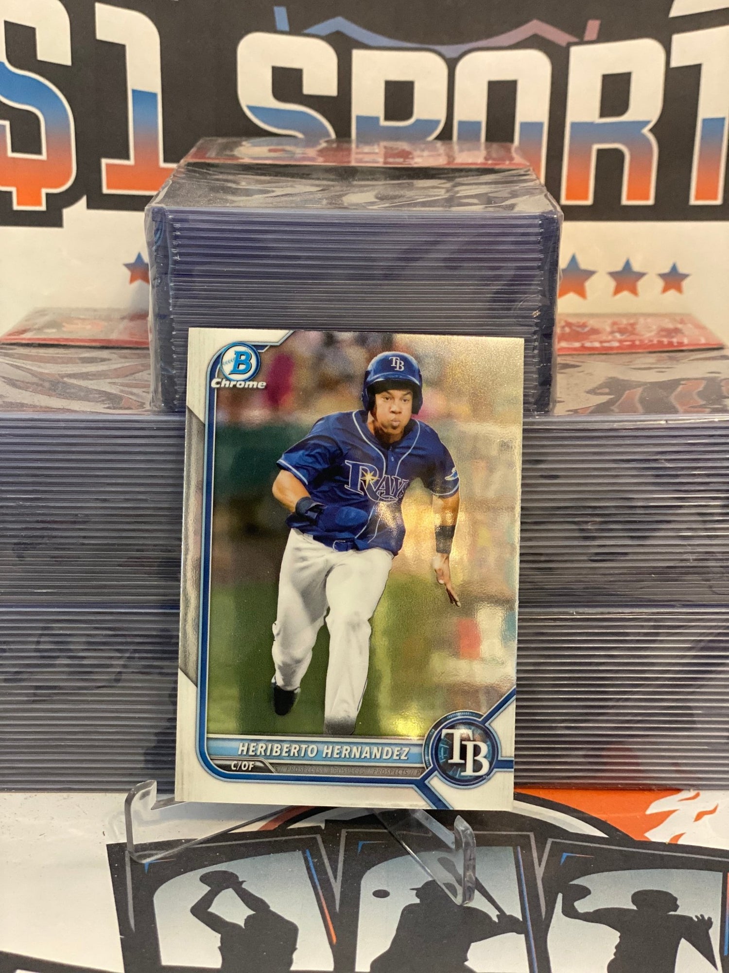 2022 Bowman Chrome Prospects Heriberto Hernandez #BCP-143