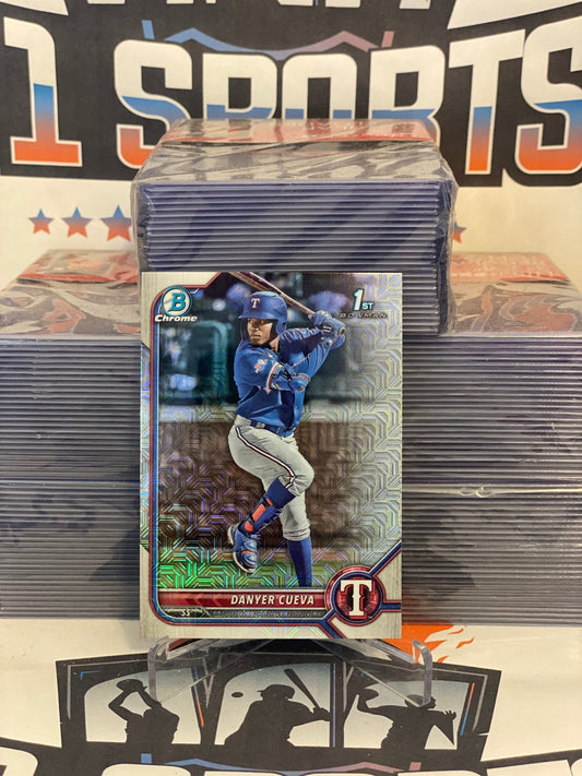 2022 Bowman Chrome Prospects (Mega Refractor, 1st Bowman) Danyer Cueva #BCP-173