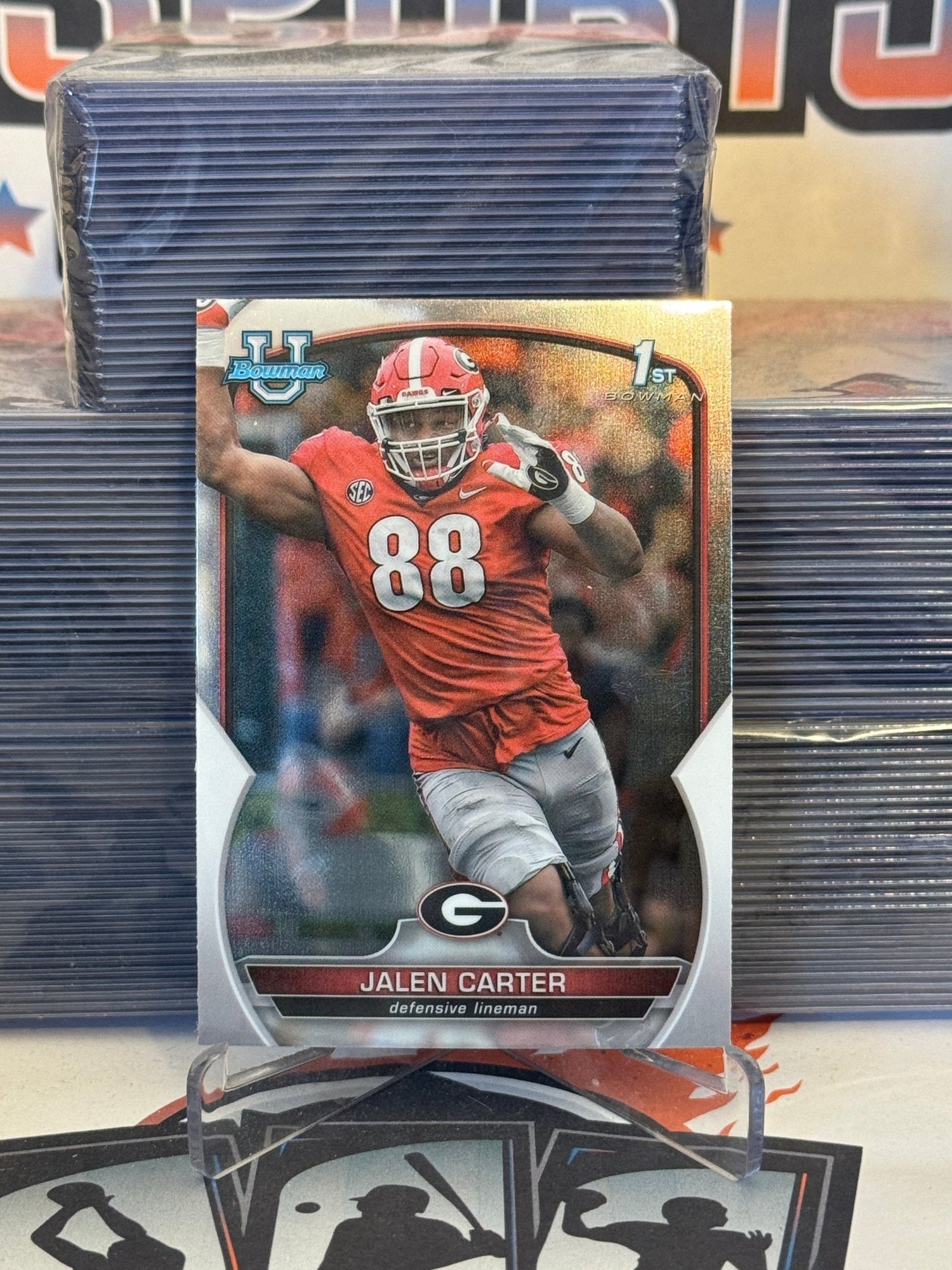 2022 Bowman Chrome University (1st Bowman) Jalen Carter #37