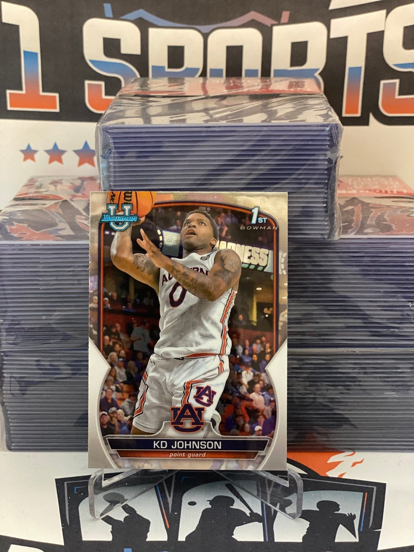 2022 Bowman Chrome University (1st Bowman) KD Johnson #29