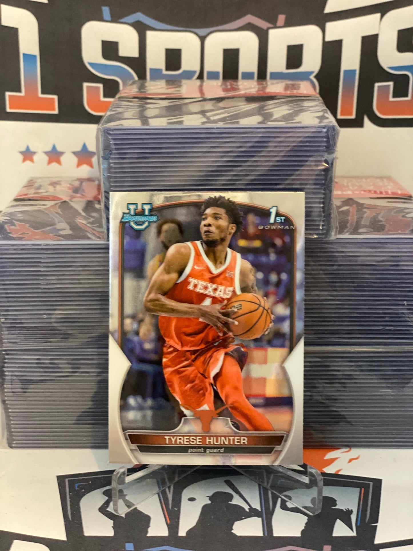 2022 Bowman Chrome University (1st Bowman) Tyrese Hunter #15