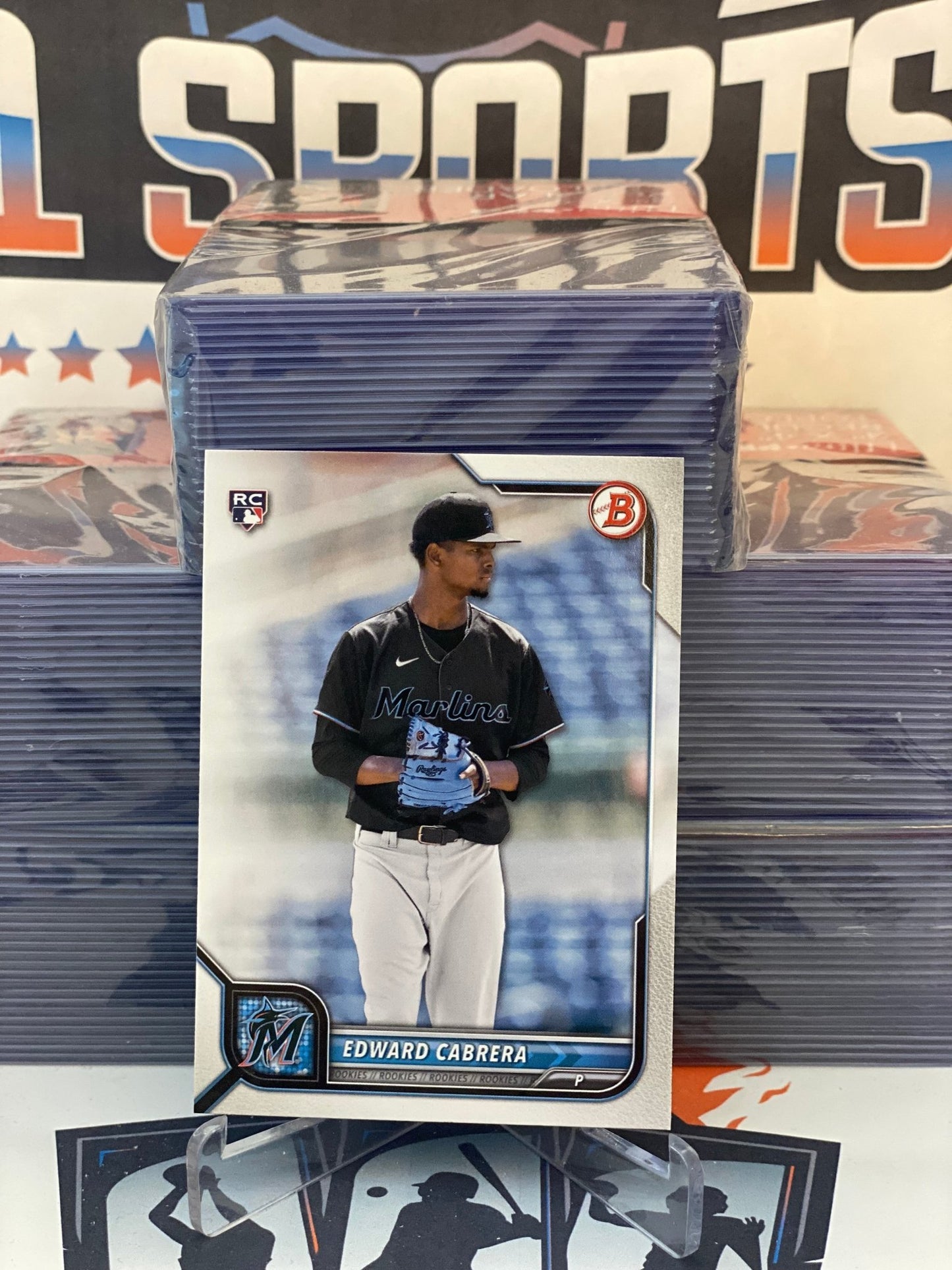 2022 Bowman Edward Cabrera Rookie #78