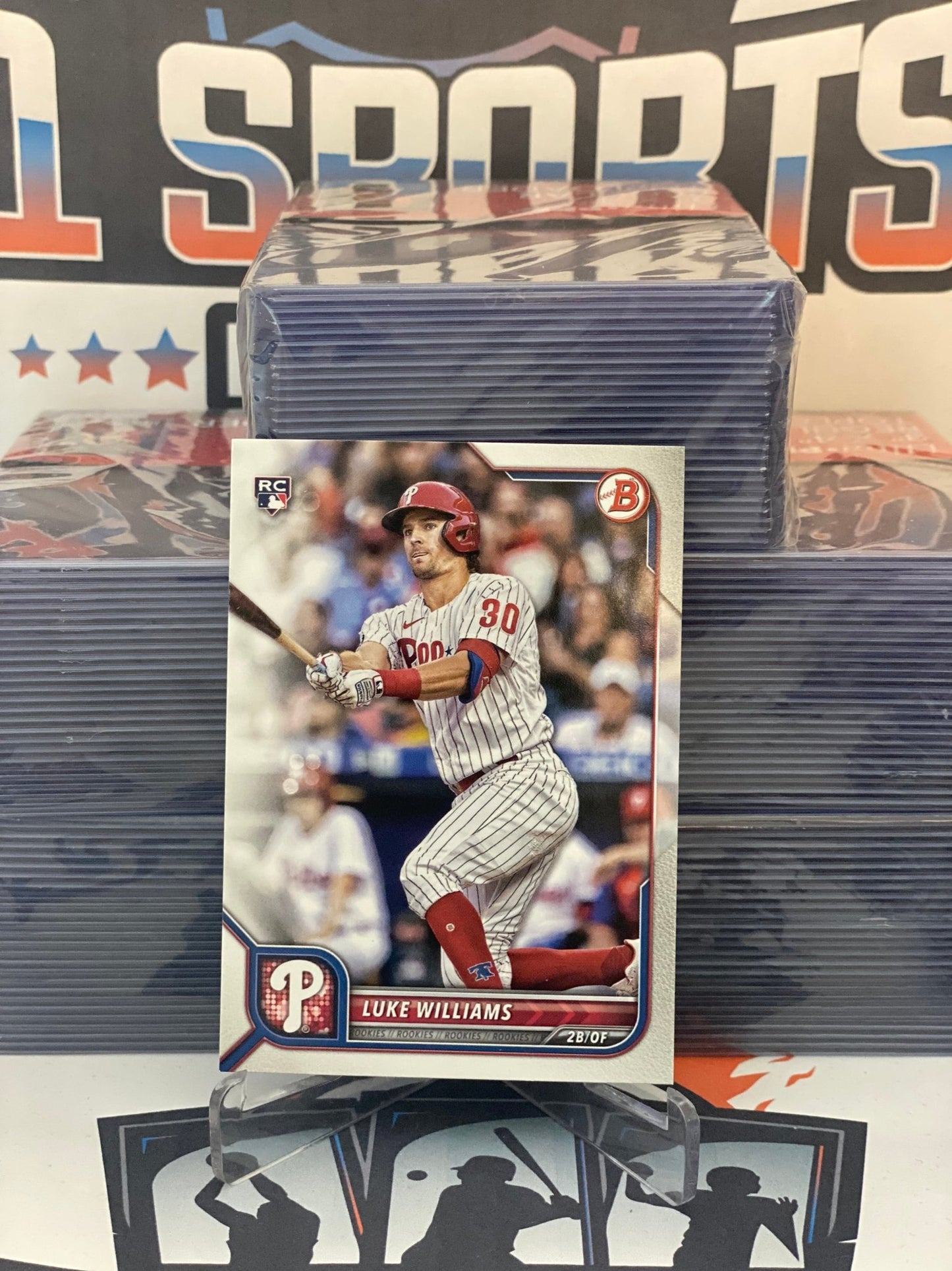 2022 Bowman Luke Williams Rookie #11