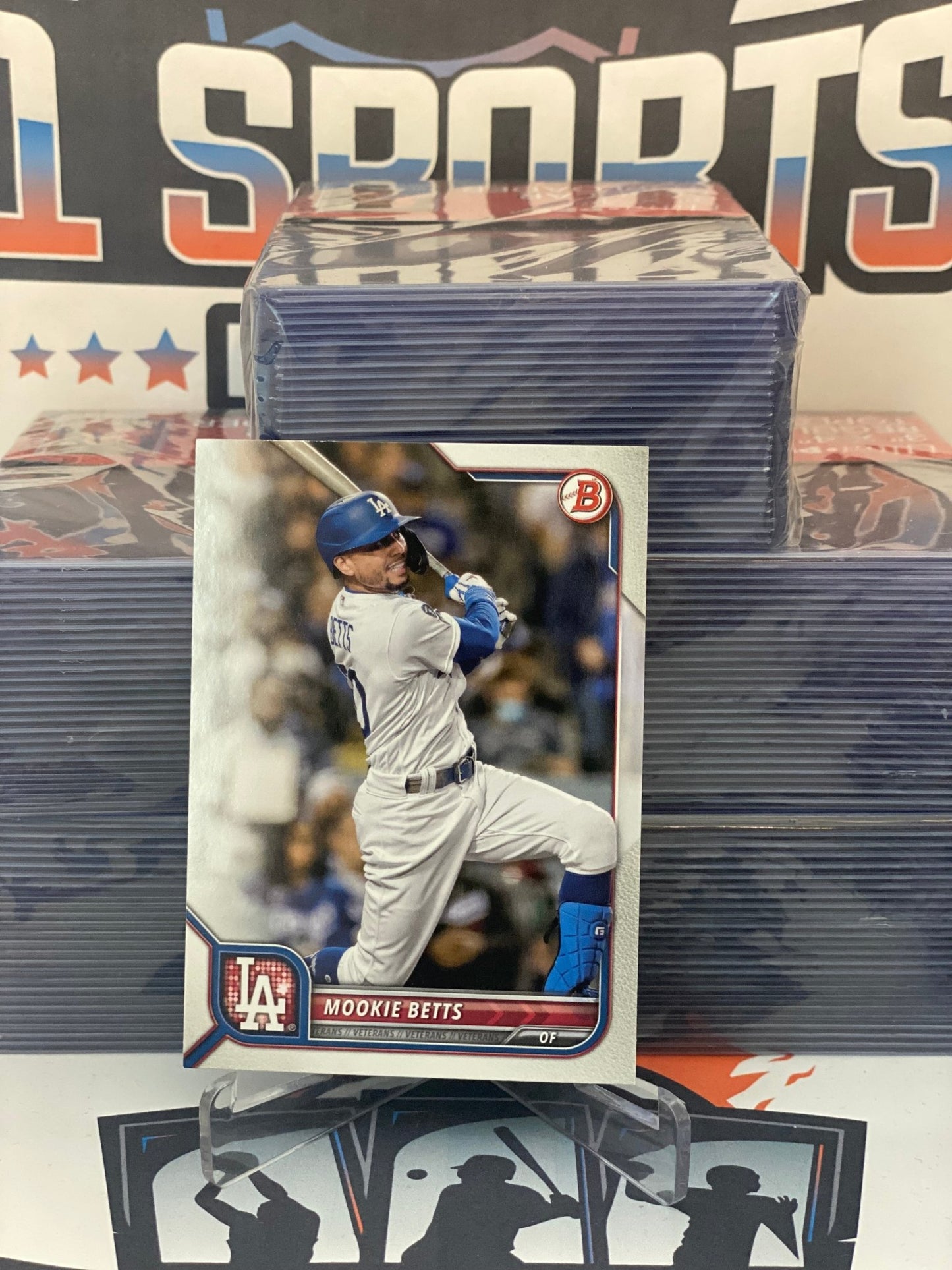 2022 Bowman Mookie Betts #25