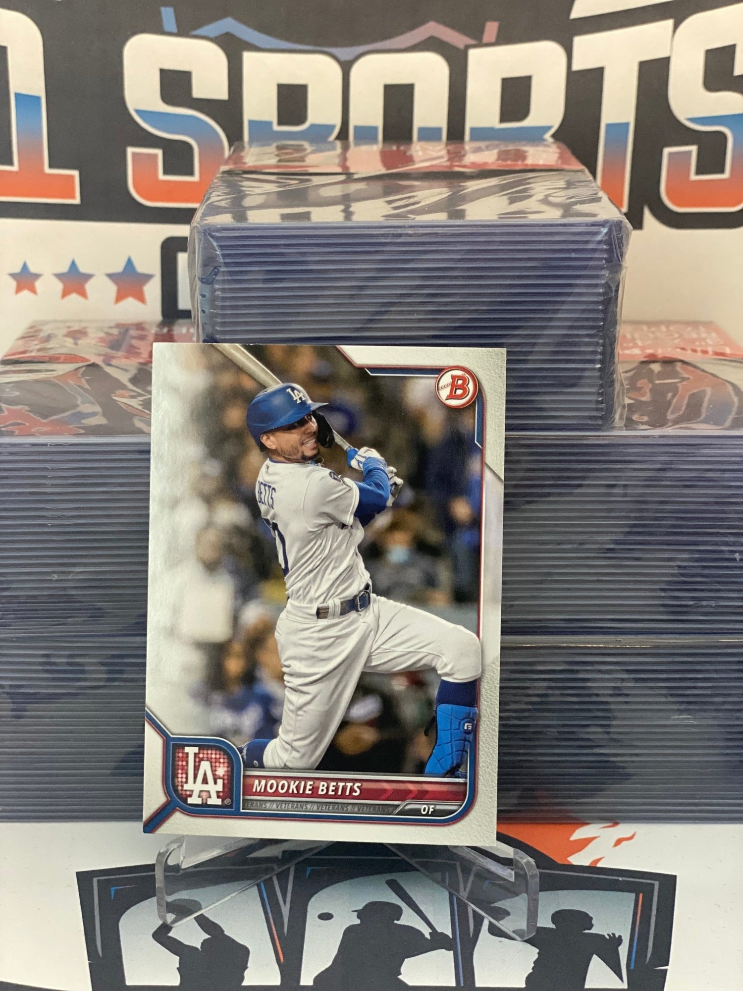 2022 Bowman Mookie Betts #25