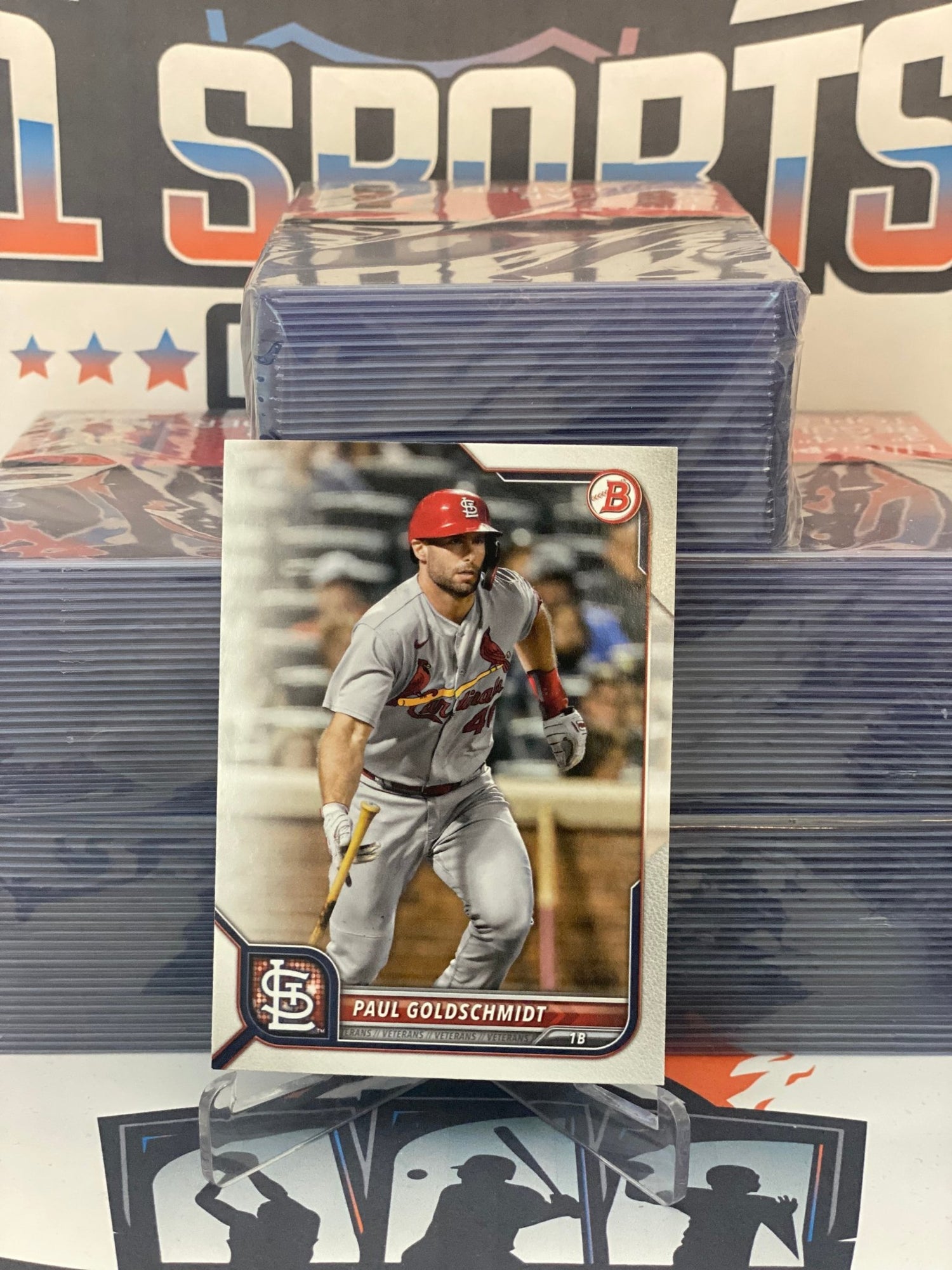 Bowman Paul Goldschmidt Baseball Trading Cards