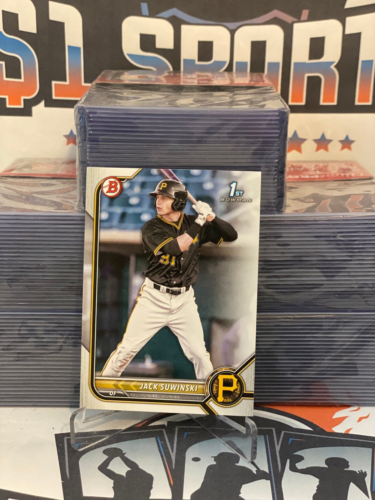 2022 Bowman Prospects (1st Bowman) Jack Suwinski Rookie #BP-84