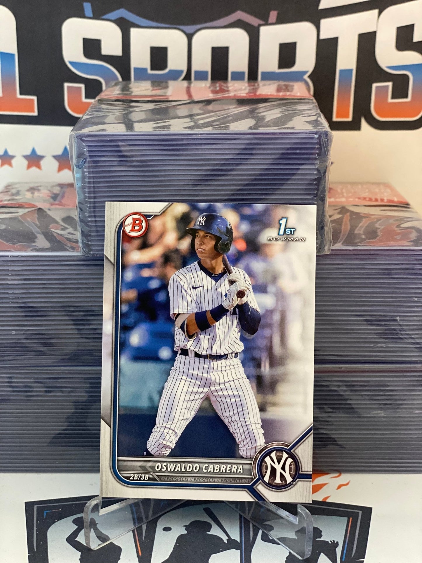 2022 Bowman Prospects (1st Bowman) Oswaldo Cabrera #BP-17