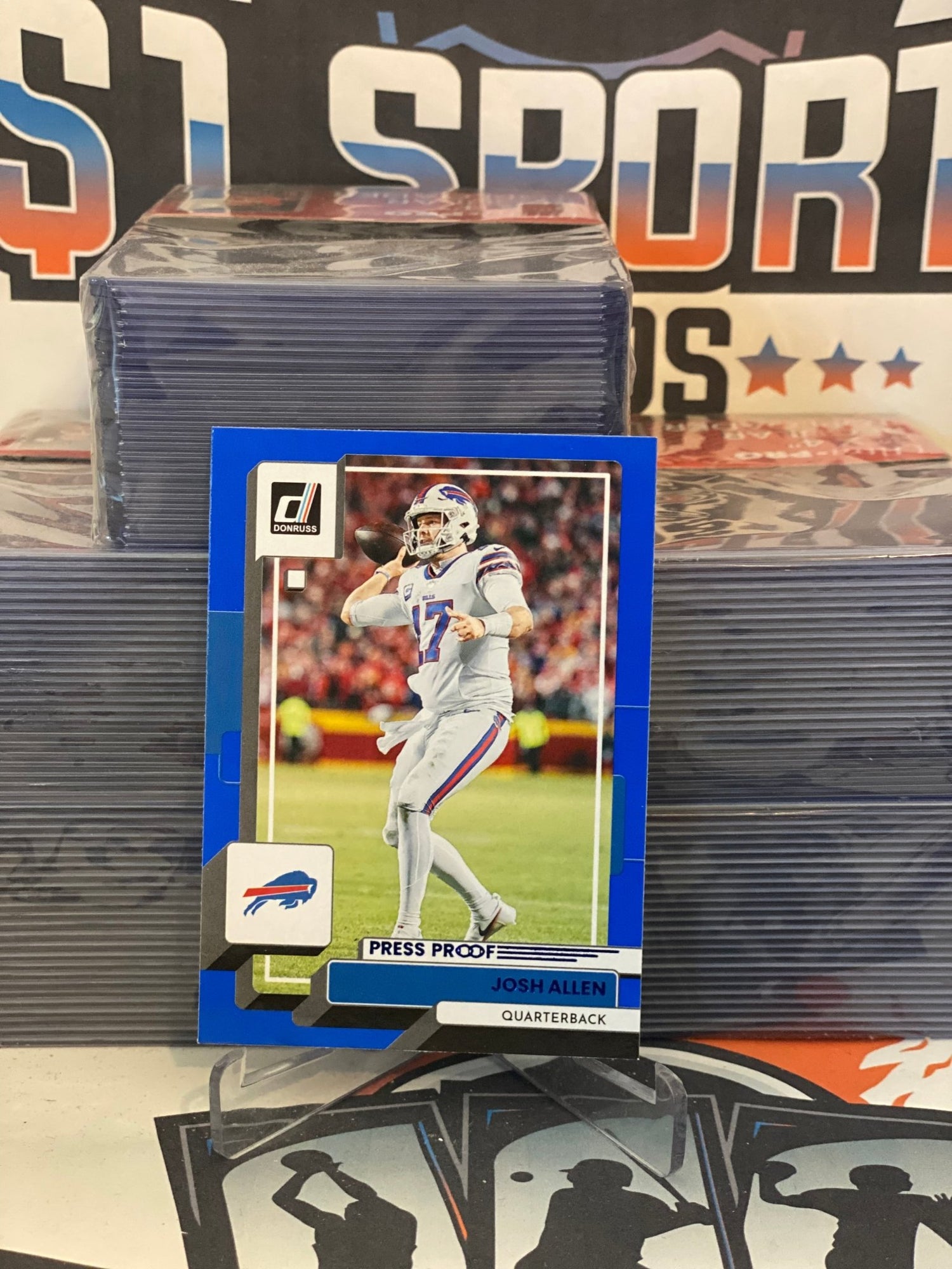 2022 Donruss (Blue Press Proof) Josh Allen #116