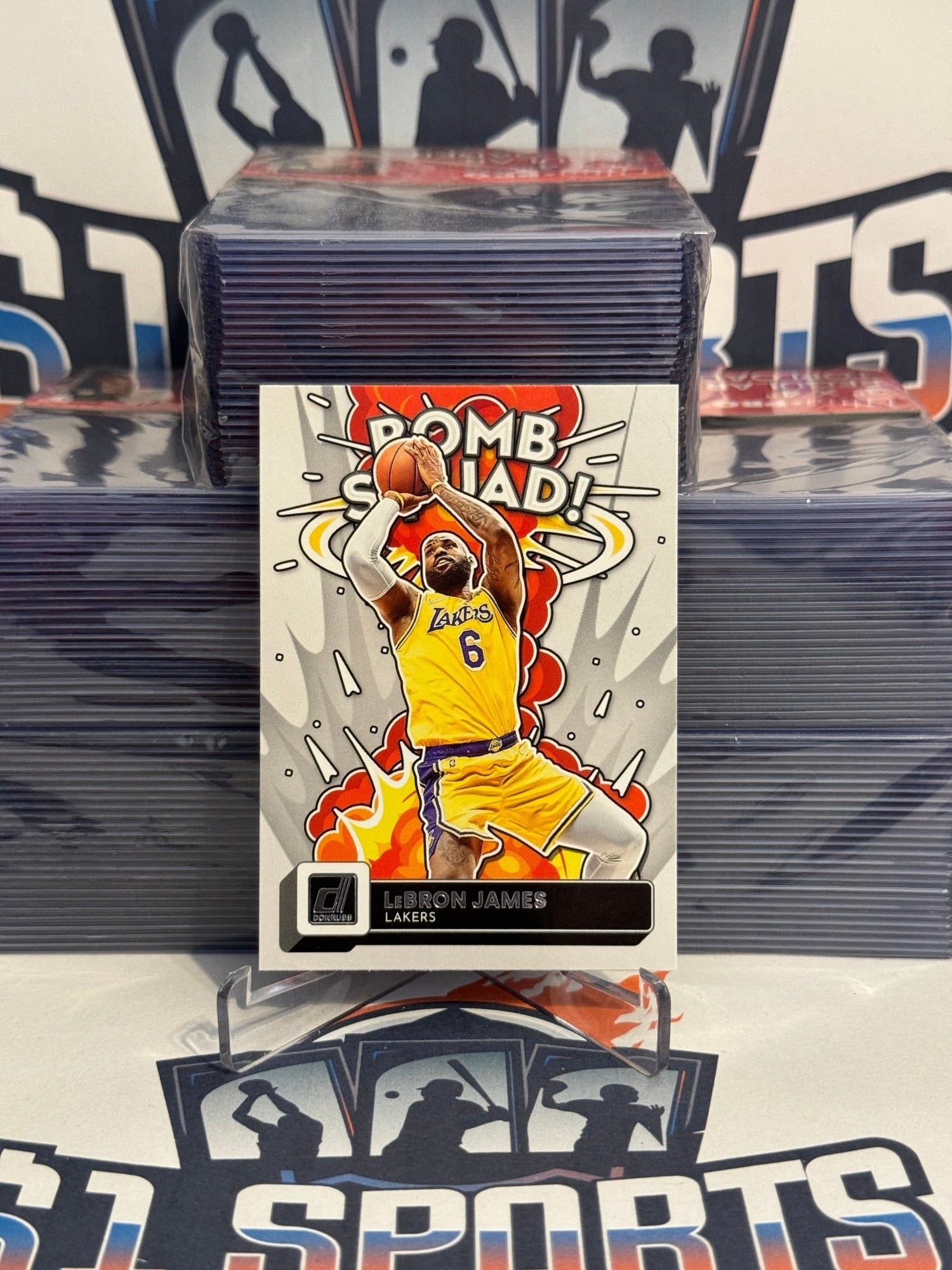2022 Donruss (Bomb Squad) LeBron James #3