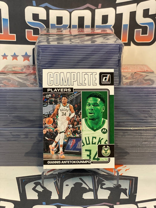 2022 Donruss (Complete Players) Giannis Antetokounmpo #4