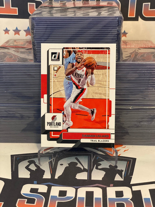 2022 Donruss Damian Lillard #106