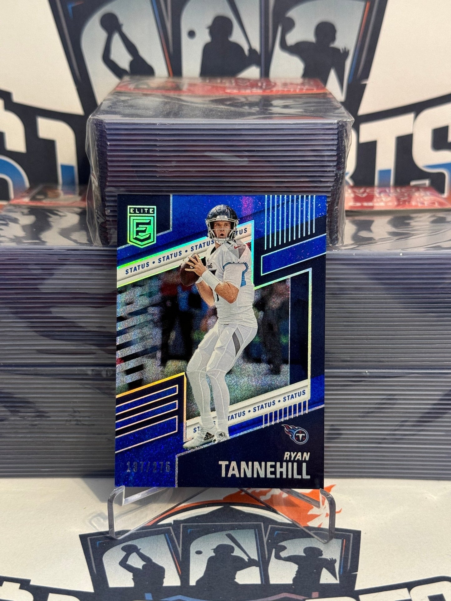 2022 Donruss Elite (Blue 137/249) Ryan Tannehill #81