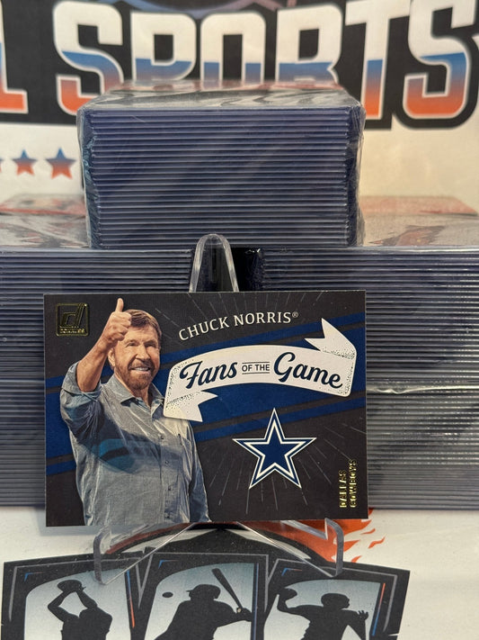 2022 Donruss (Fans of the Game) Chuck Norris #FG-CN