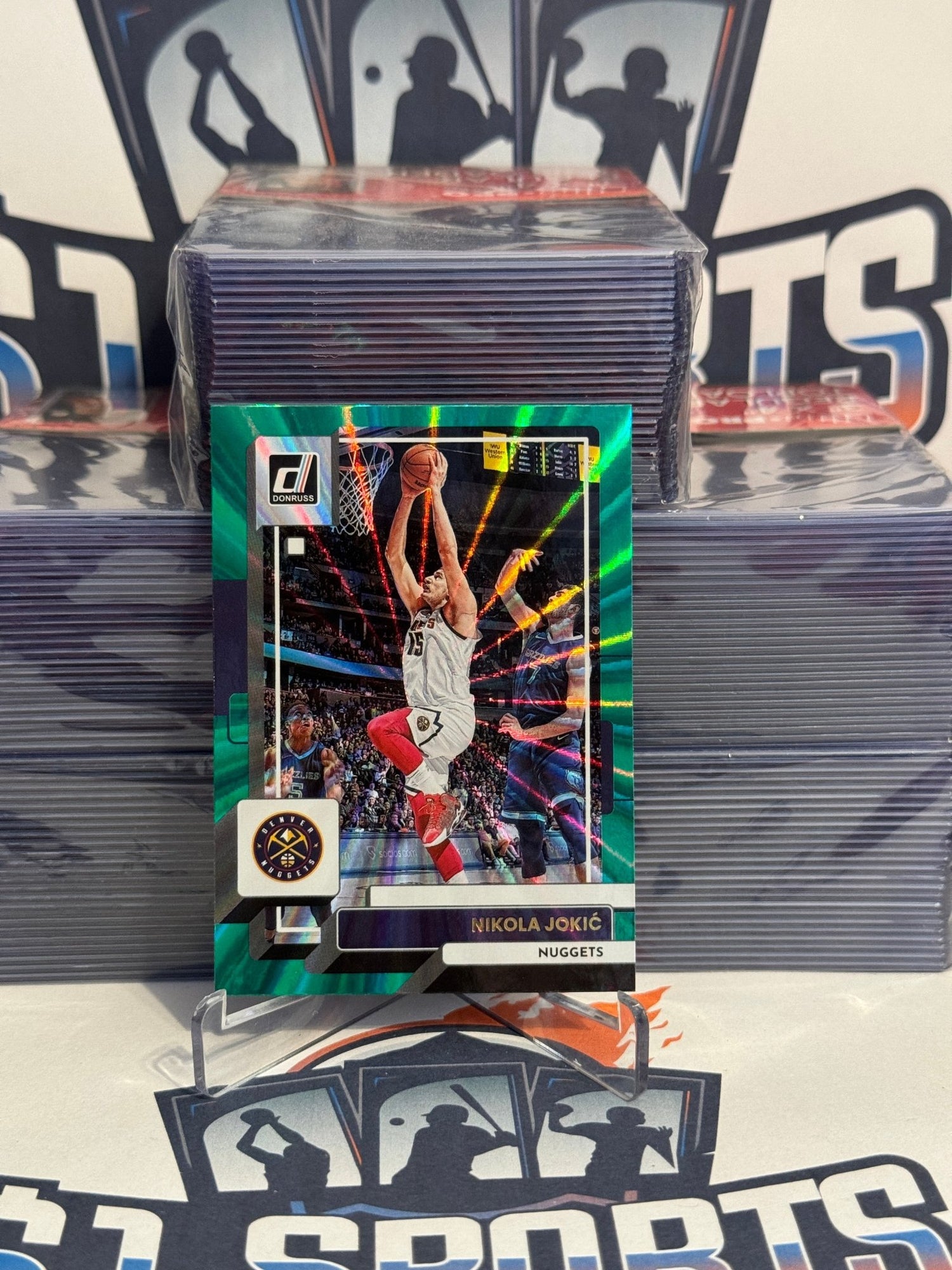 2022 Donruss (Green Laser) Nikola Jokic #89