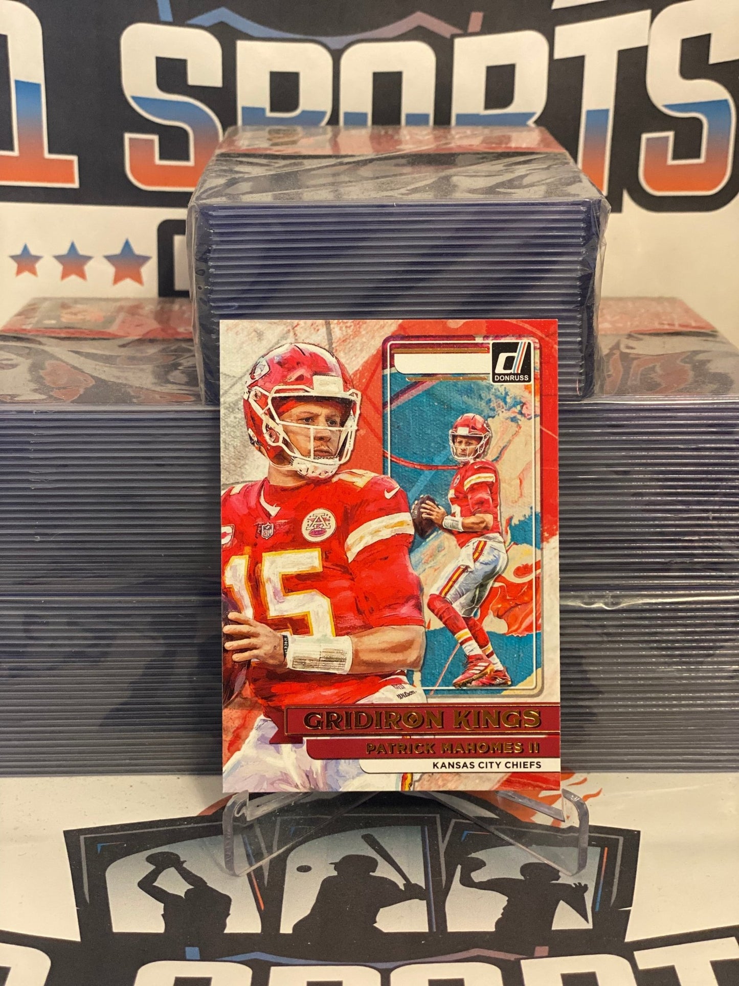 2022 Donruss (Gridiron Kings) Patrick Mahomes II #GK12