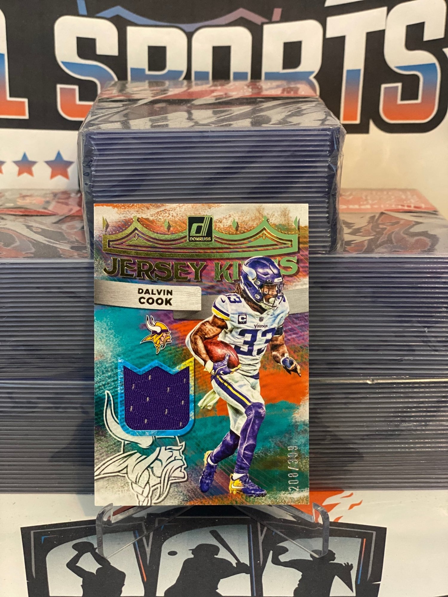 2022 Donruss (Jersey Kings Relic) Dalvin Cook #JK-11