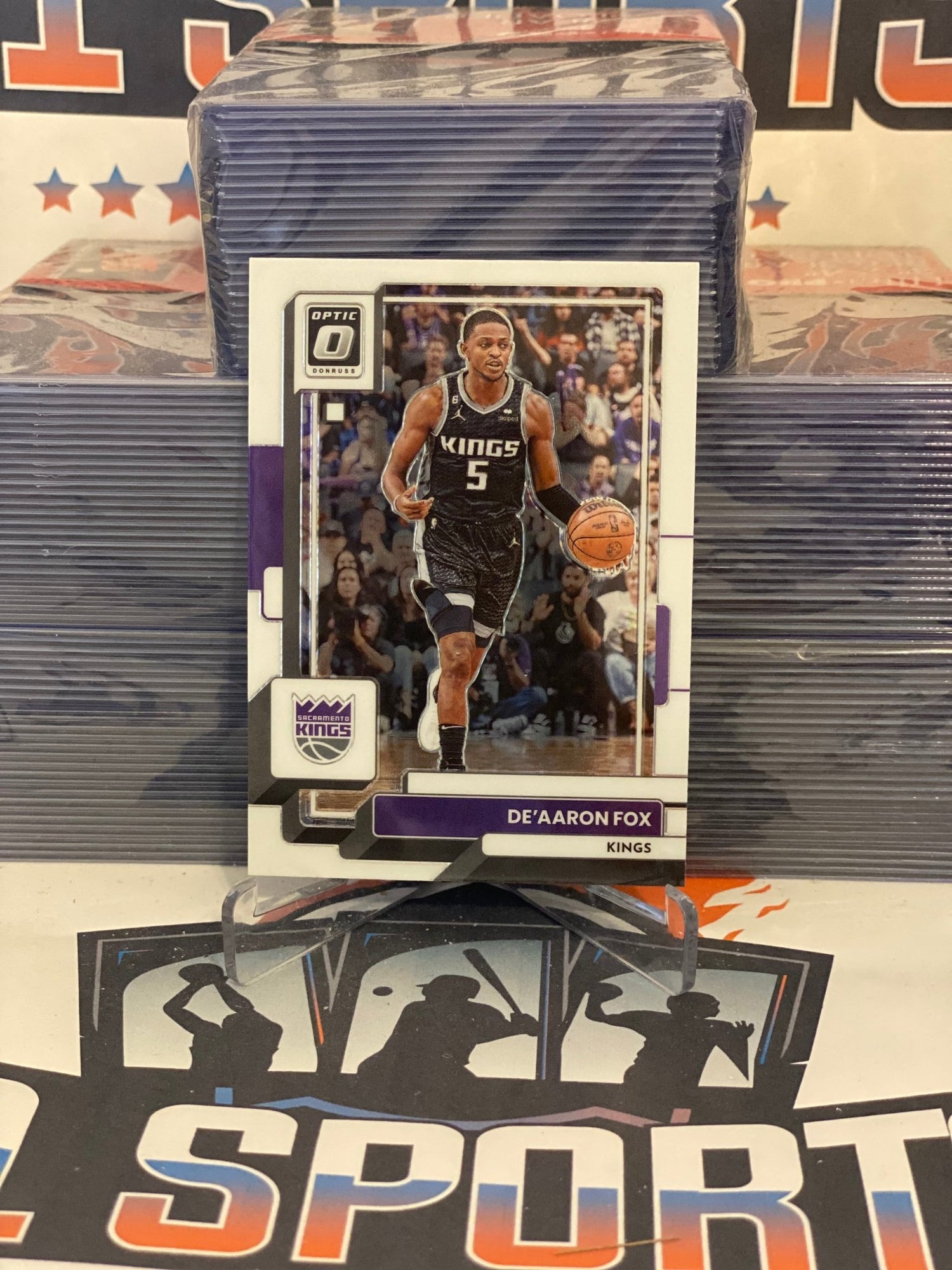 2022 Donruss Optic De'Aaron Fox #130