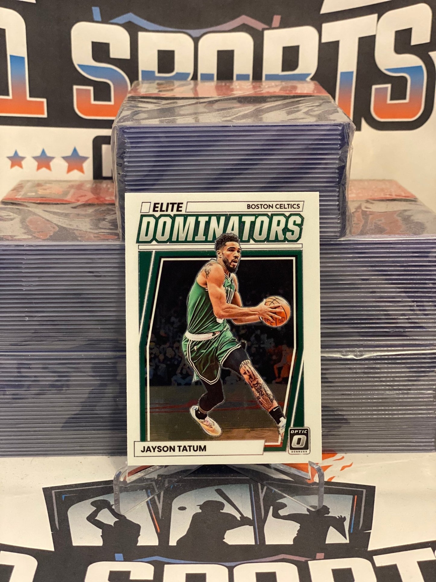 2022 Donruss Optic (Dominators) Jayson Tatum #15