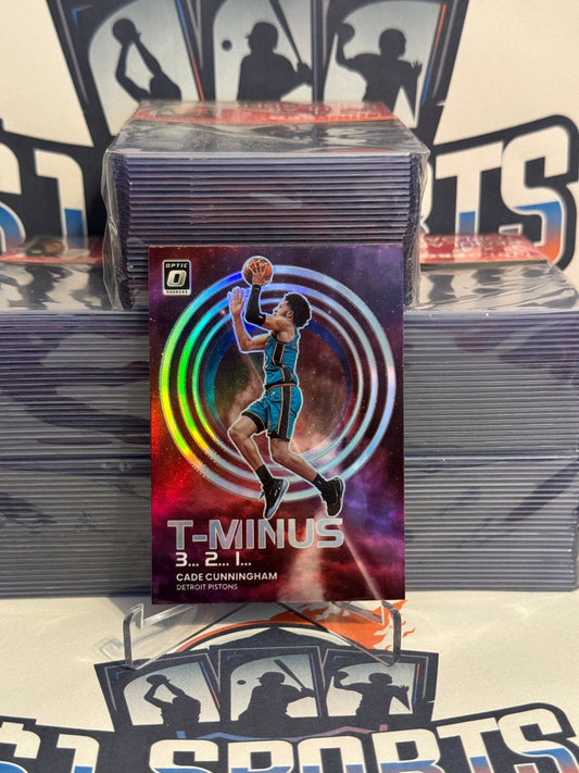 2022 Donruss Optic (Holo Prizm, T-Minus 3, 2, 1) Cade Cunningham #8