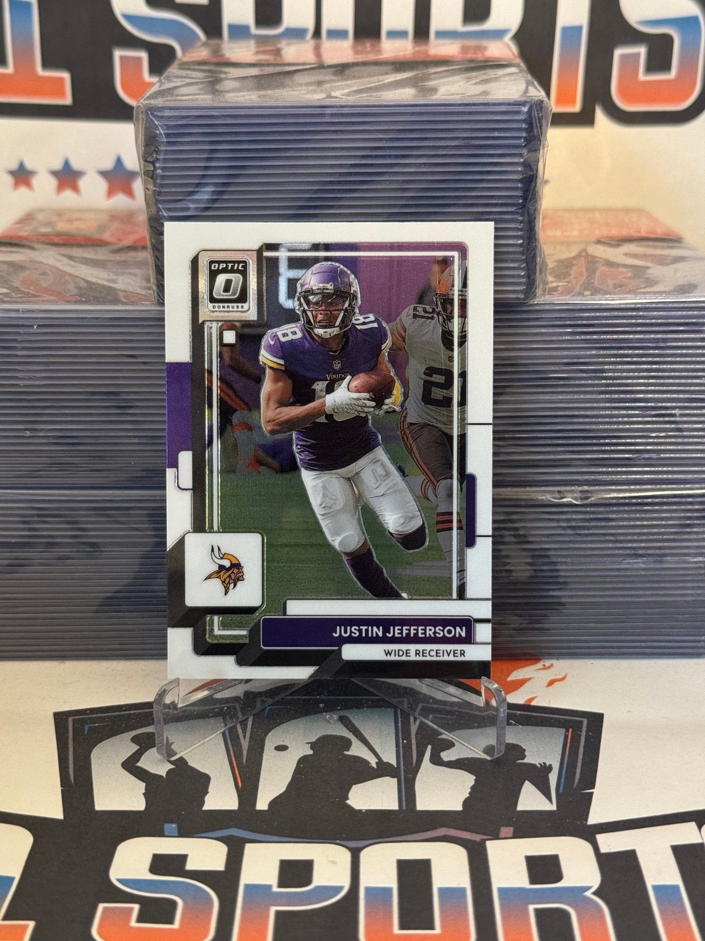 2022 Donruss Optic Justin Jefferson #129