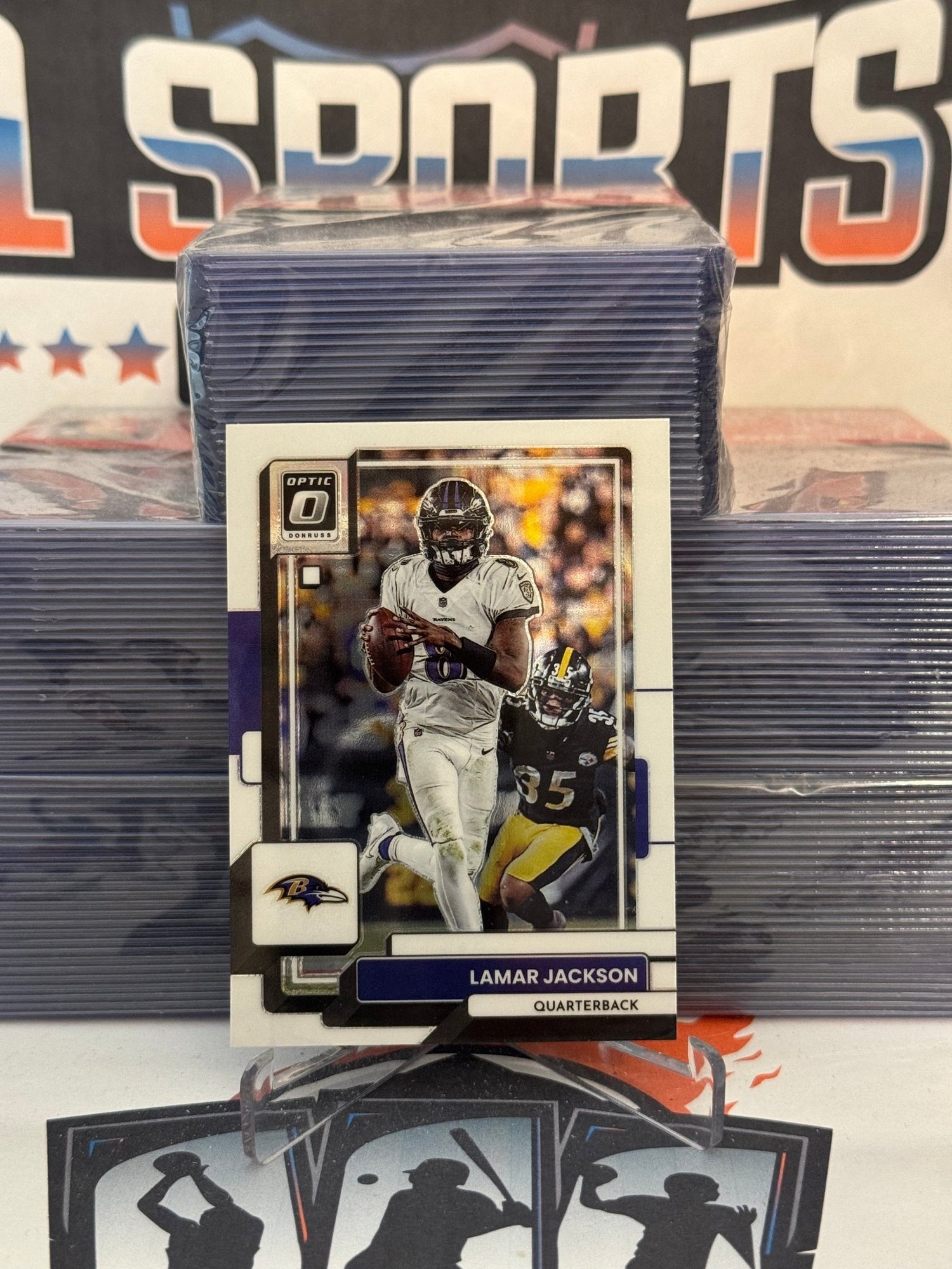 2022 Donruss Optic Lamar Jackson #13