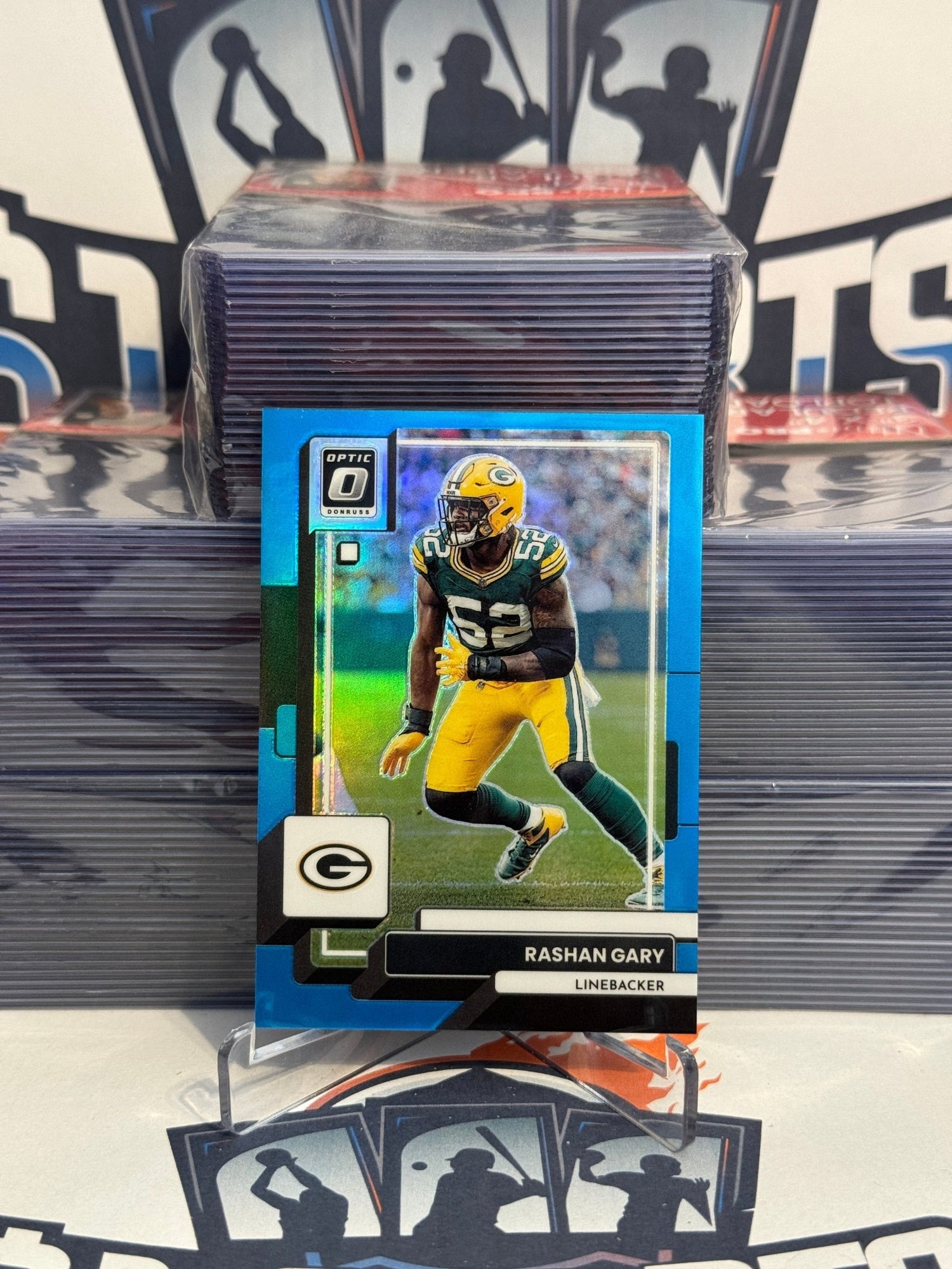 2022 Donruss Optic (Light Blue Prizm 298/2999) Rashan Gary #73