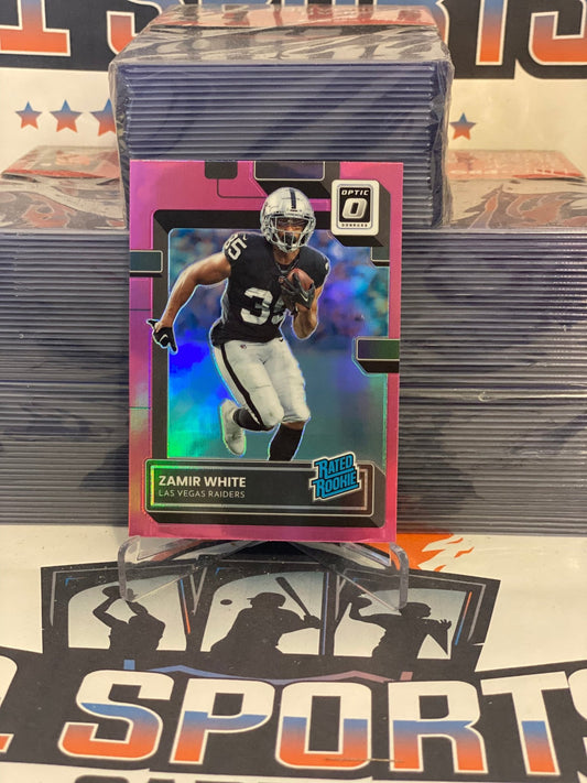 2022 Donruss Optic (Pink Prizm, Rated Rookie) Zamir White #234