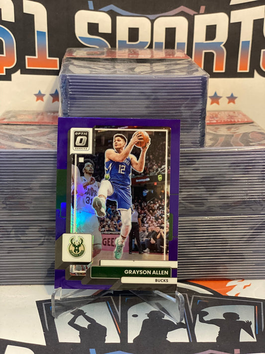 2022 Donruss Optic (Purple Prizm) Grayson Allen #83