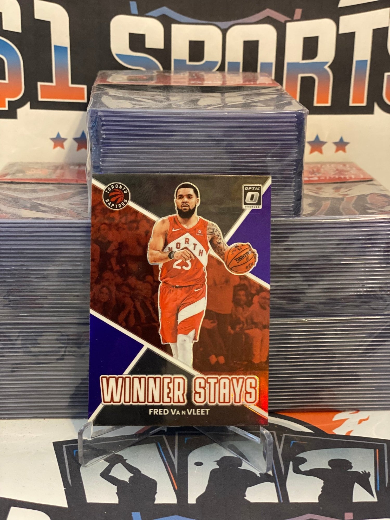 2022 Donruss Optic (Purple Prizm, Winner Stays) Fred VanVleet #6