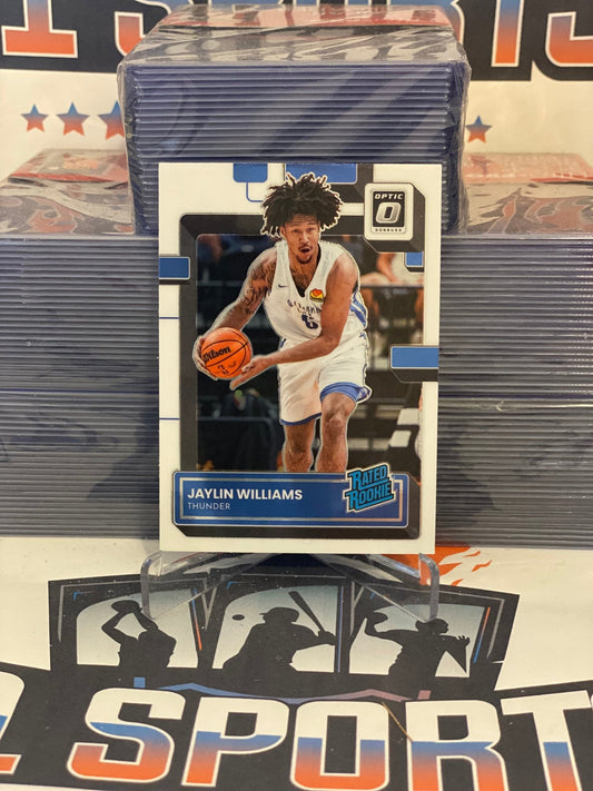 2022 Donruss Optic (Rated Rookie) Jaylin Williams #246