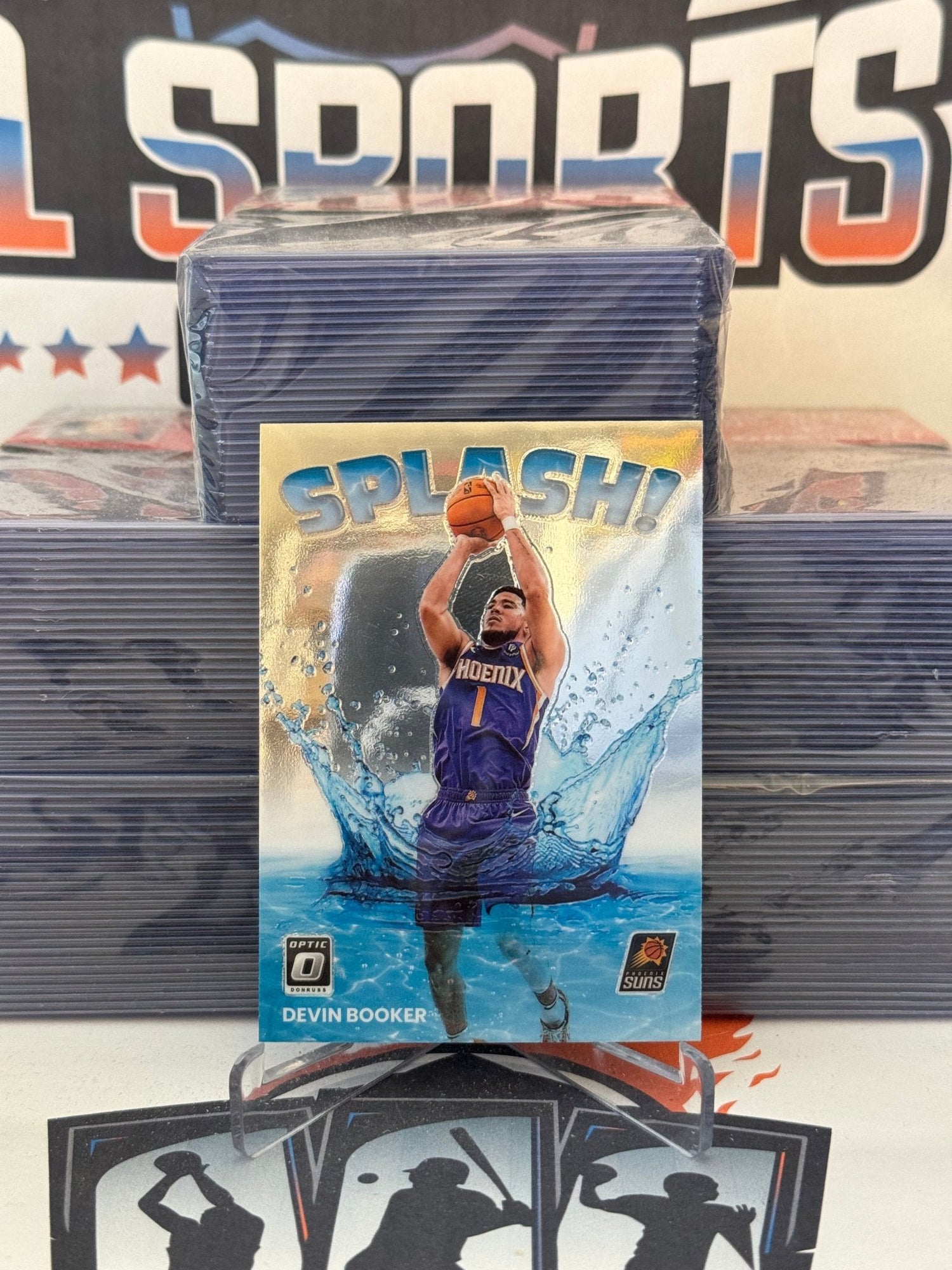 2022 Donruss Optic (Splash!) Devin Booker #12