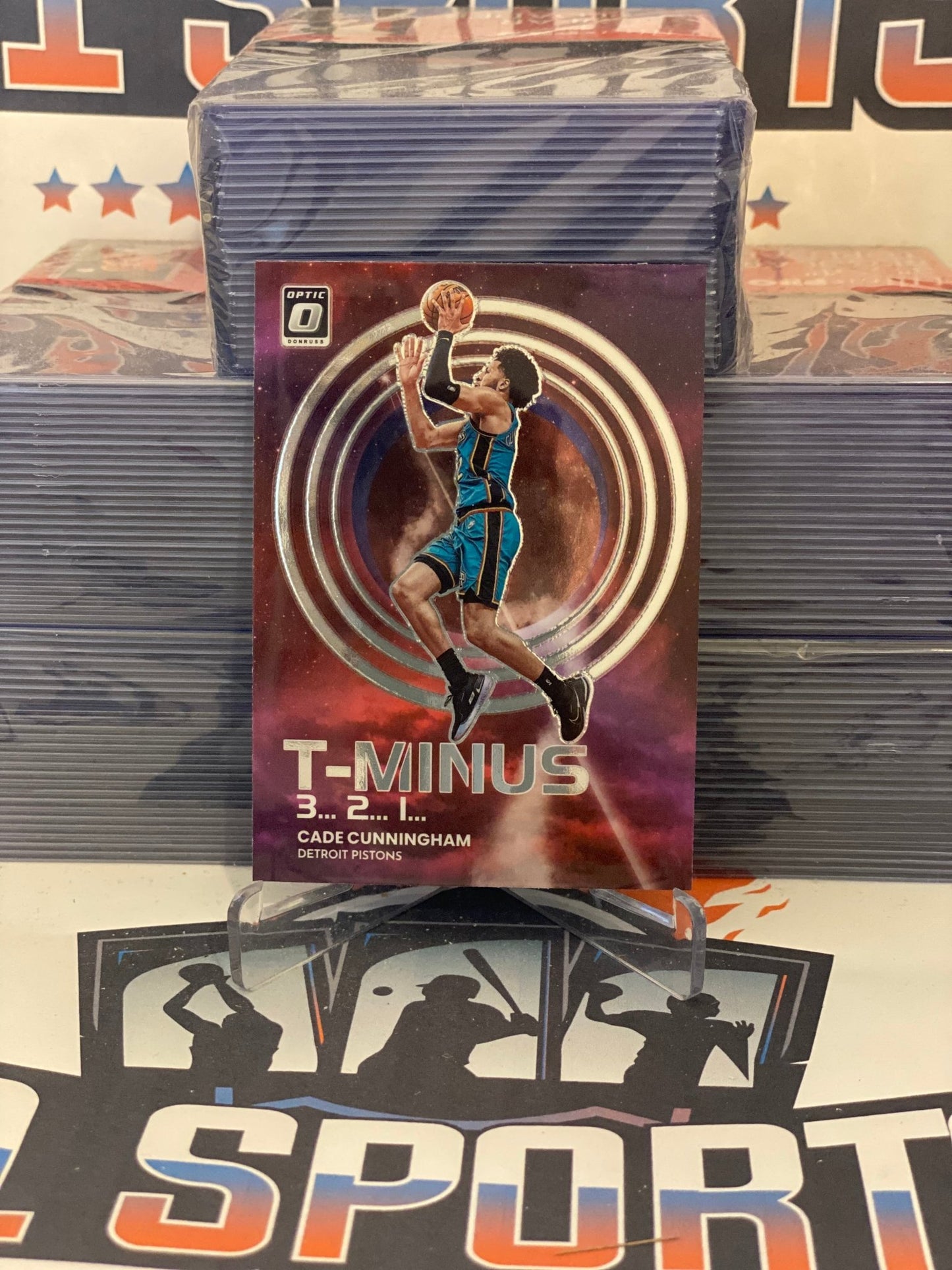 2022 Donruss Optic (T-Minus 3, 2, 1) Cade Cunningham #8