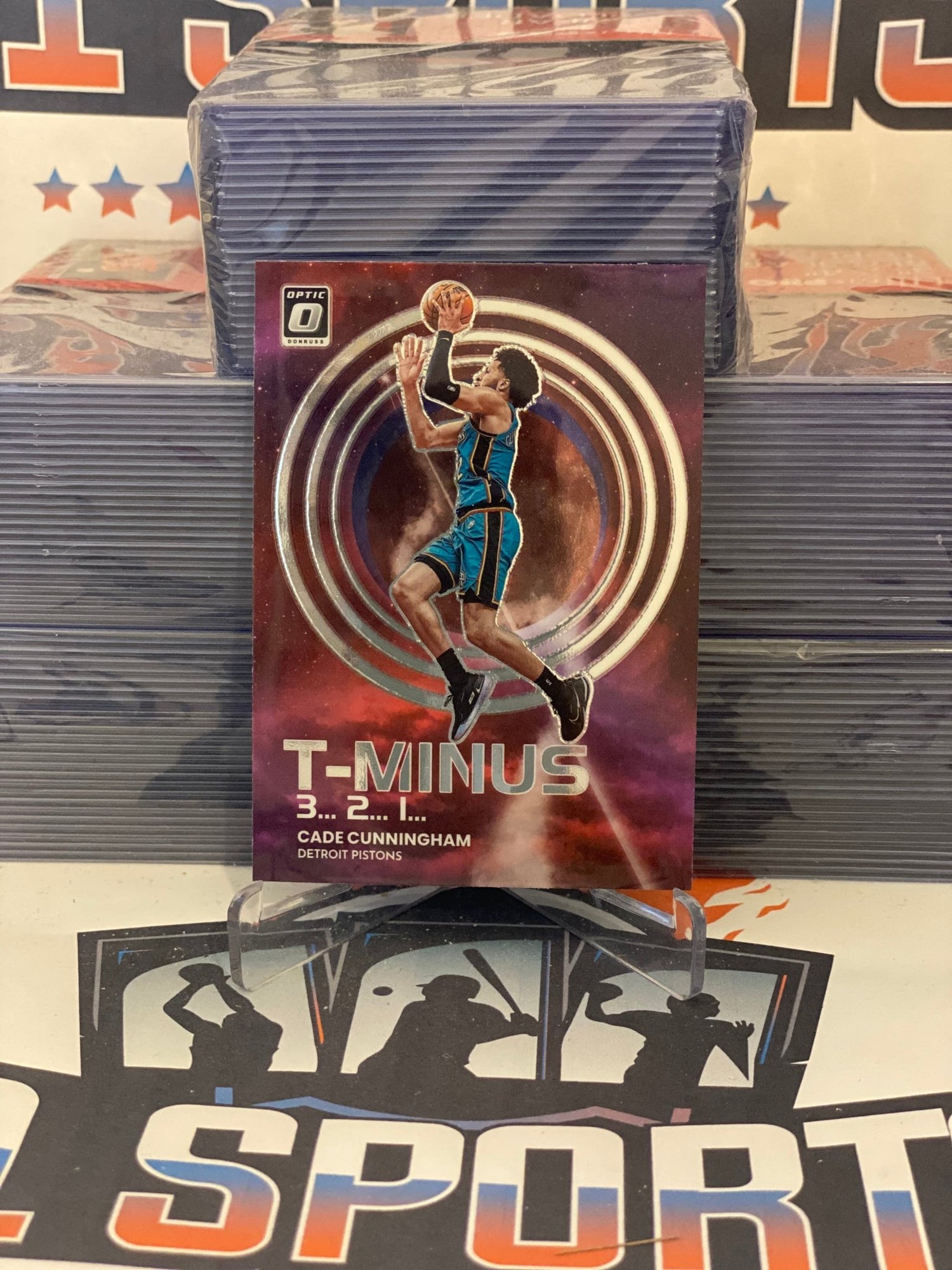 2022 Donruss Optic (T-Minus 3, 2, 1) Cade Cunningham #8