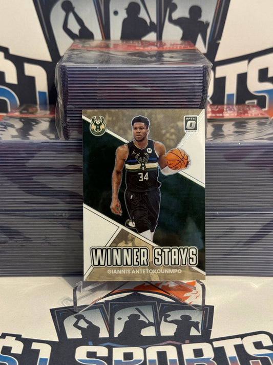 2022 Donruss Optic (Winner Stays) Giannis Antetokounmpo #12