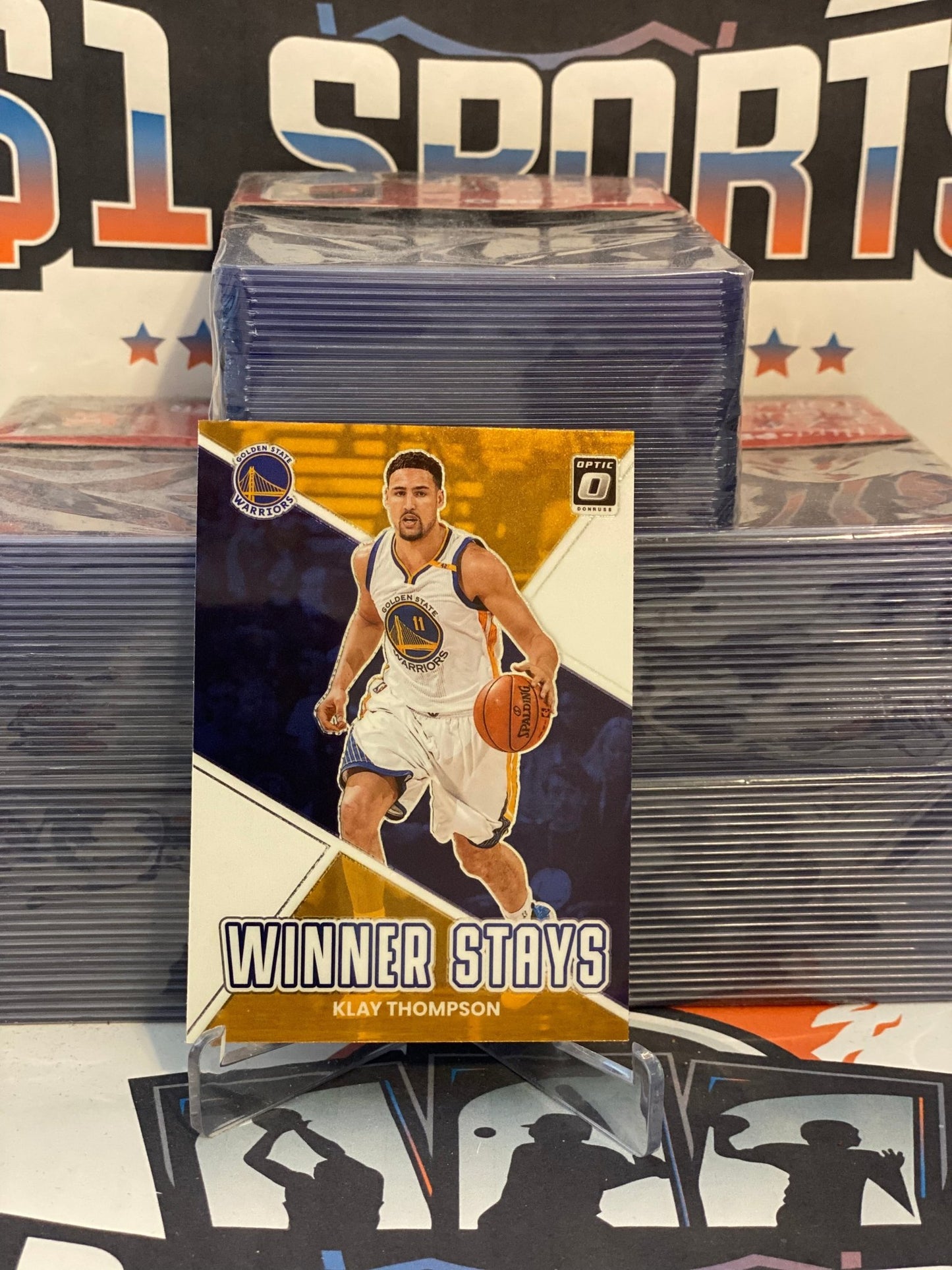 2022 Donruss Optic (Winner Stays) Klay Thompson #1