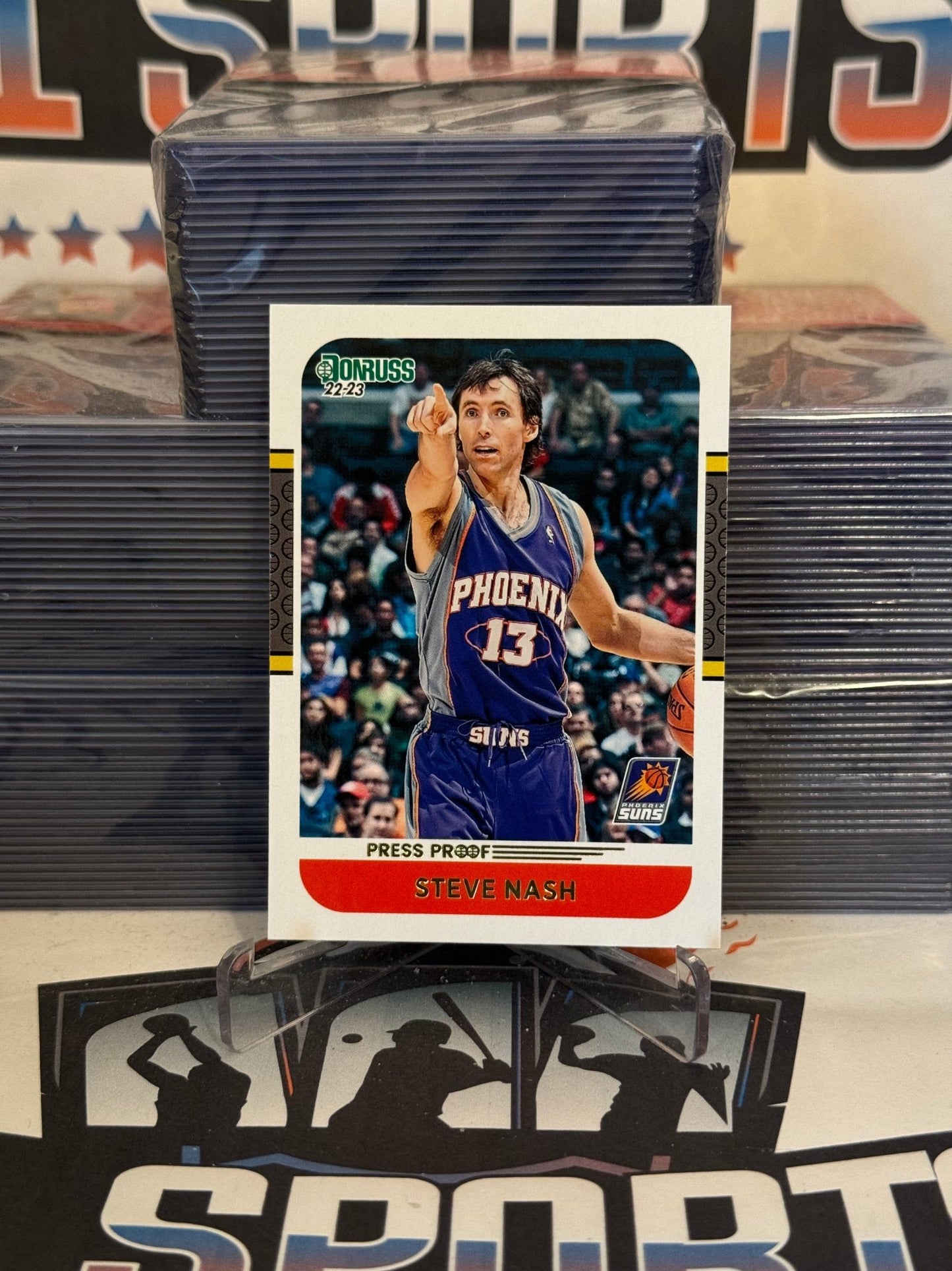 2022 Donruss (Press Proof, Retro) Steve Nash #21