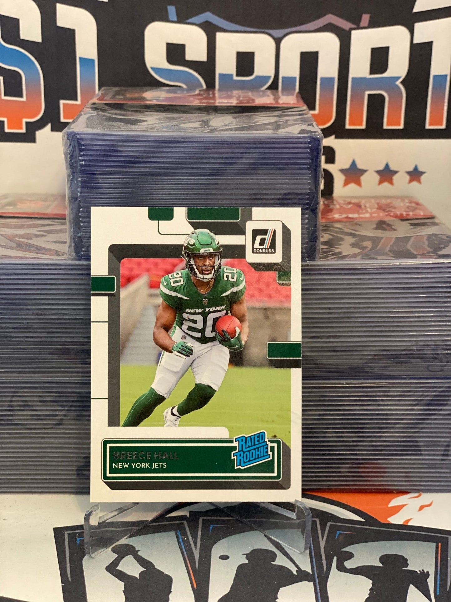 2022 Donruss (Rated Rookie) Breece Hall #314