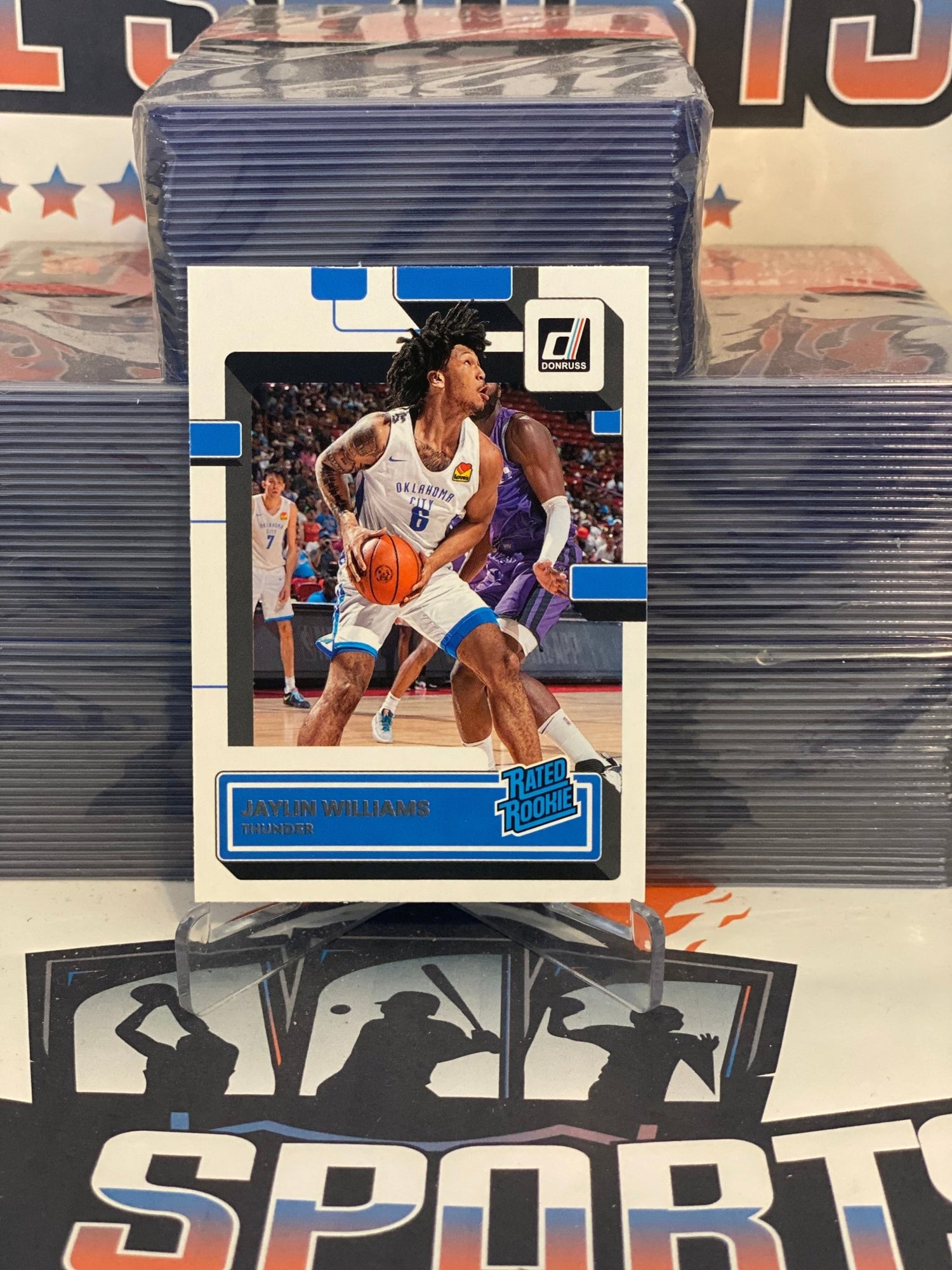 2022 Donruss (Rated Rookie) Jaylin Williams #241