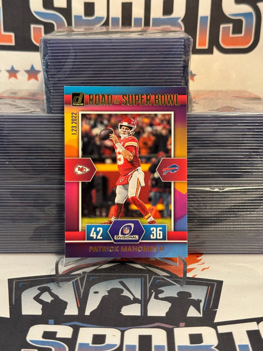 2022 Donruss (Road to the Super Bowl) Patrick Mahomes II #DR-PM