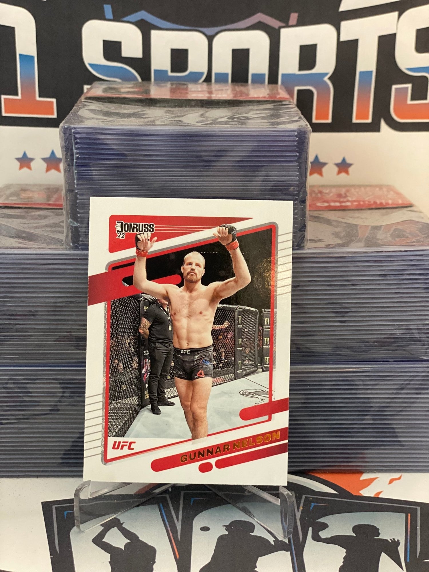 2022 Donruss UFC Gunnar Nelson #175